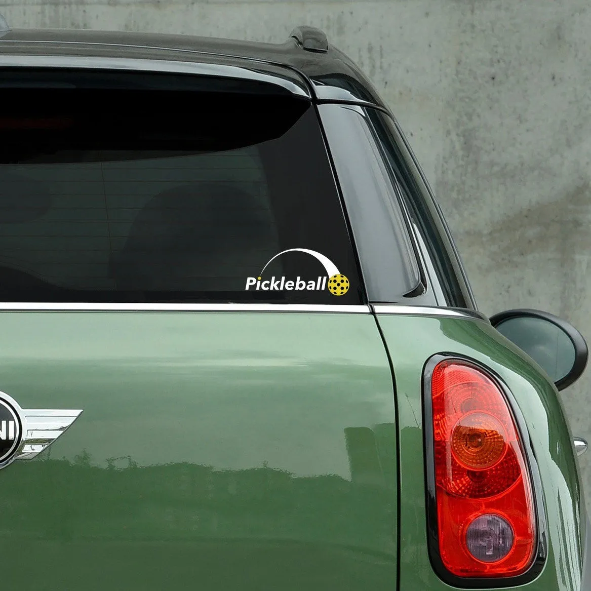 Pickleball Decal - Bumper Sticker