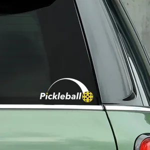 Pickleball Decal - Bumper Sticker