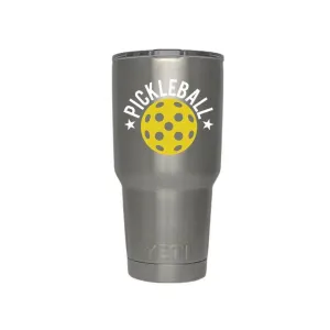 Pickleball Star Decal for your Yeti/Camelbak Water Bottle-Water Bottle Pickleball Decal