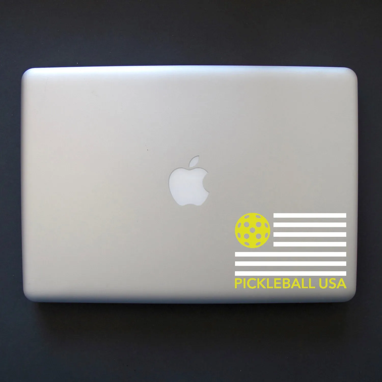 Pickleball USA Flag Decal - Bumper Sticker