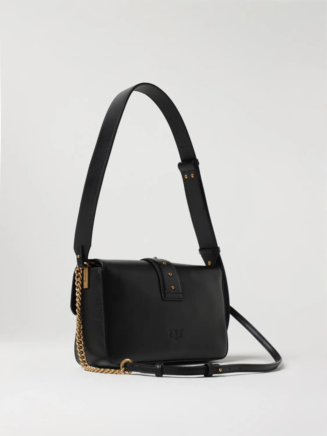 Pinko Crossbody Bags Woman Beige