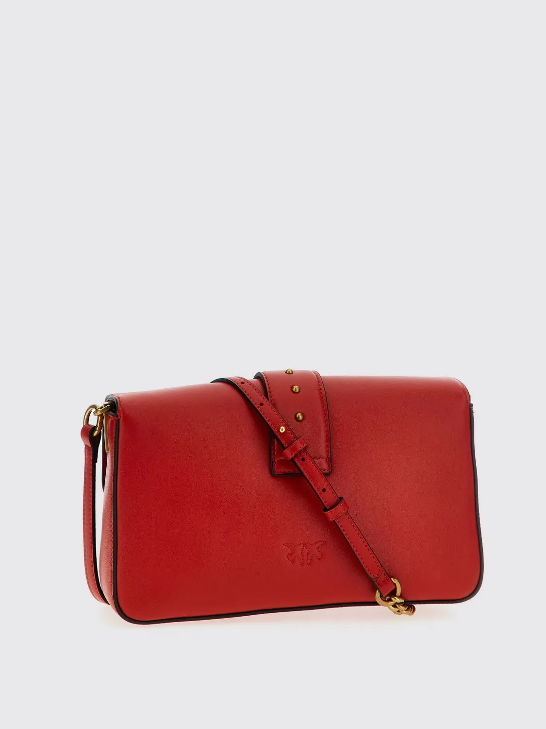 Pinko Crossbody Bags Woman Beige