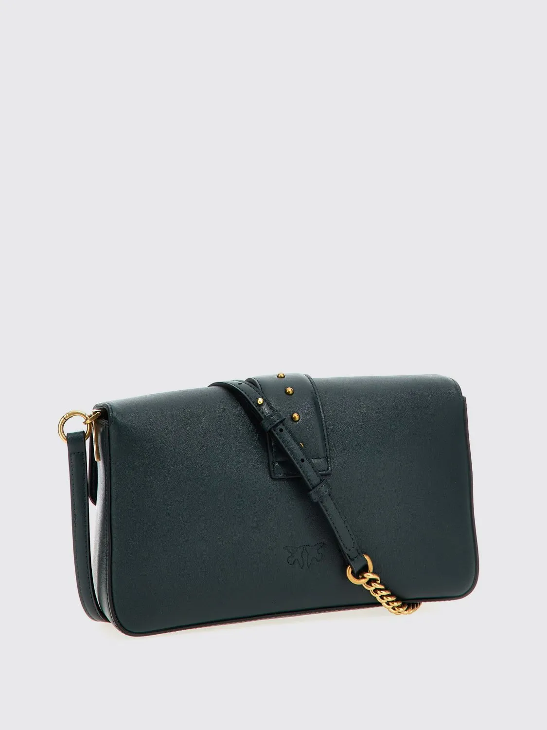 Pinko Crossbody Bags Woman Beige