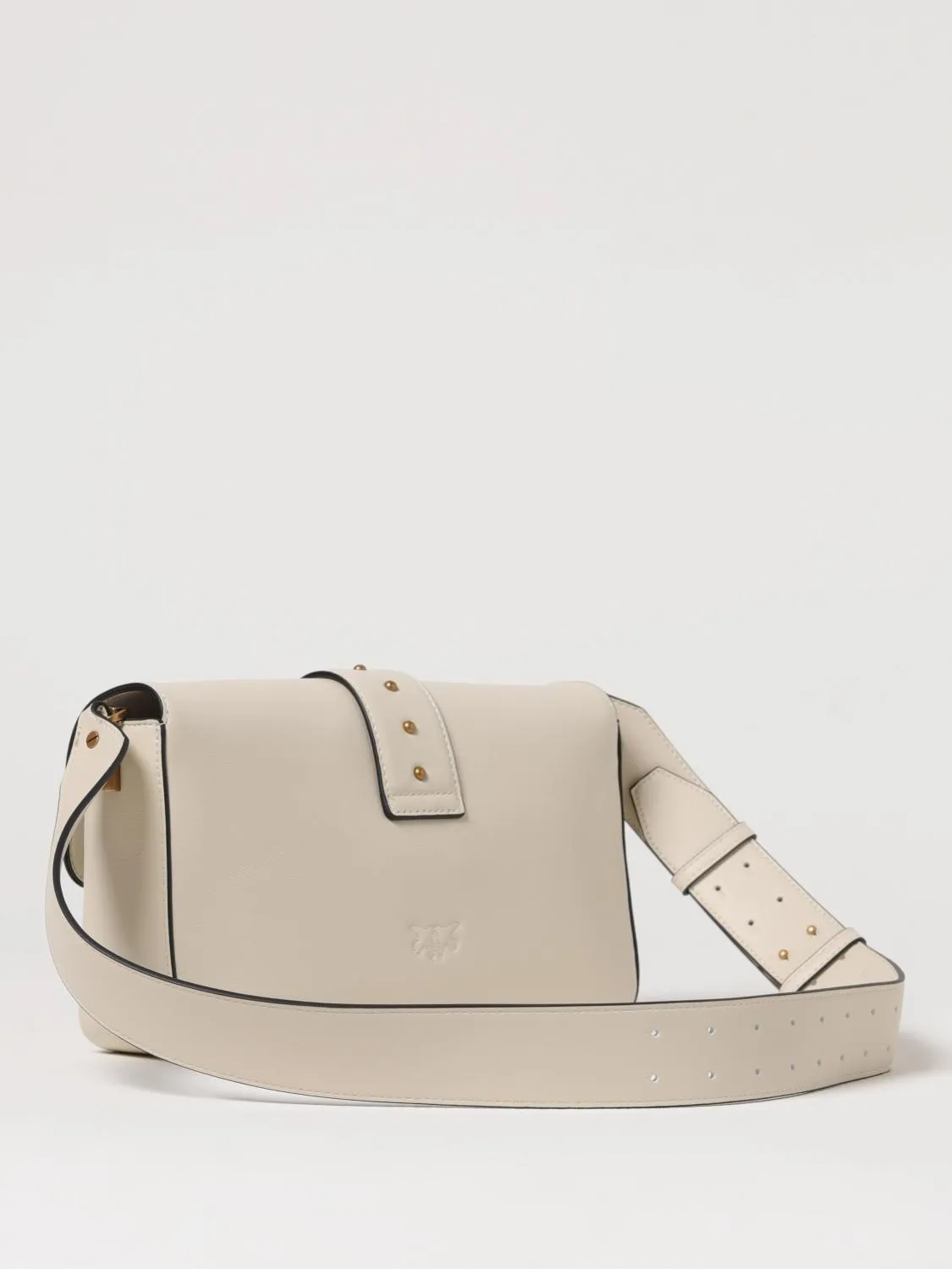 Pinko Crossbody Bags Woman Beige