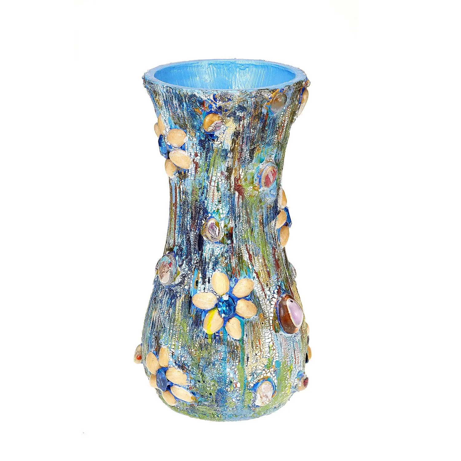 Pistachio Crackle Vase