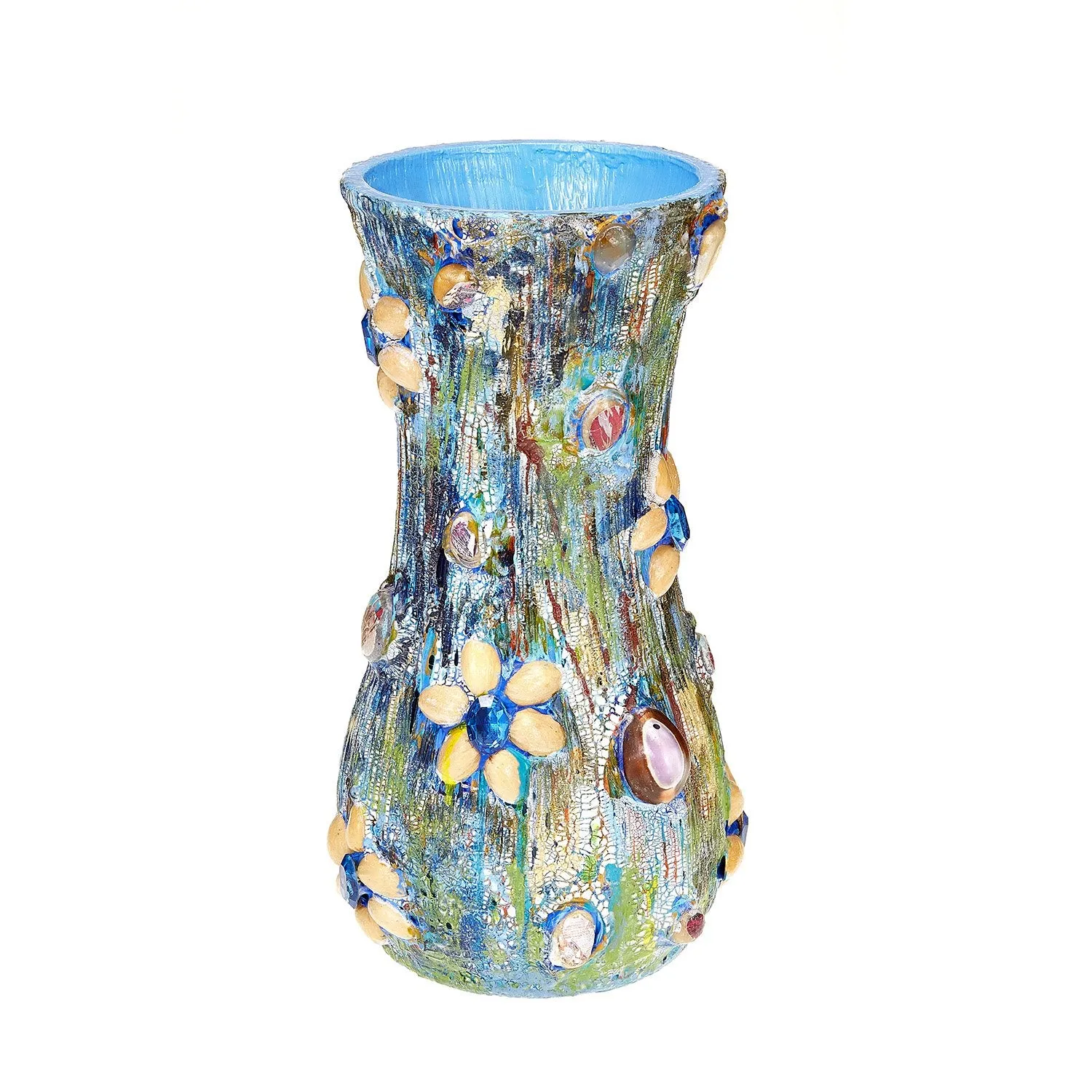 Pistachio Crackle Vase