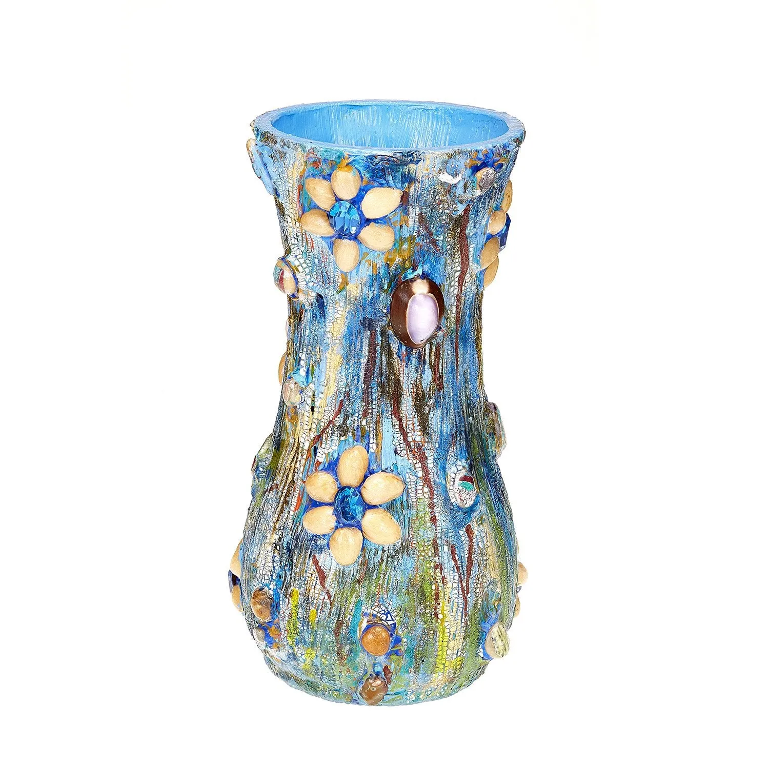 Pistachio Crackle Vase
