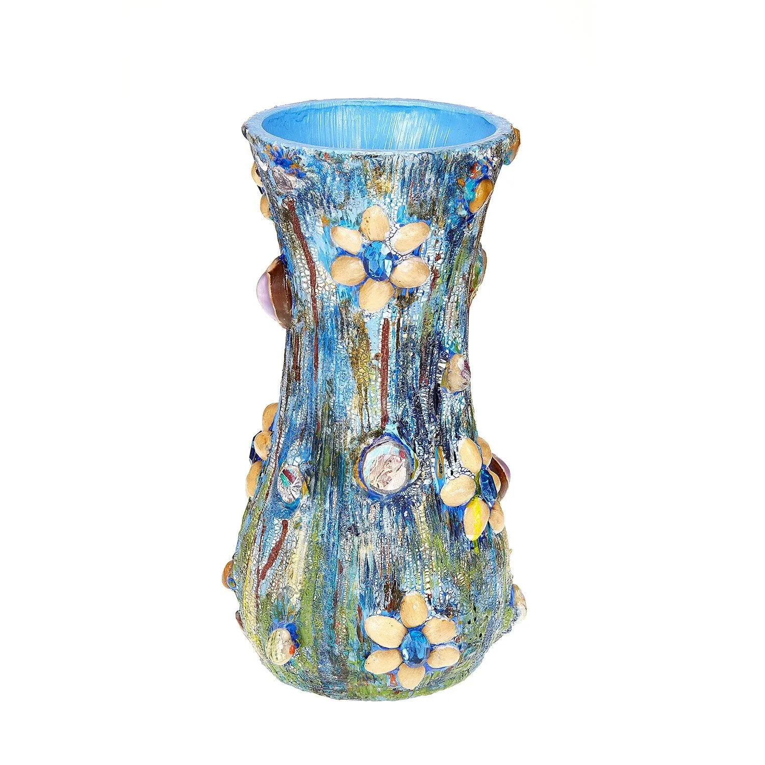Pistachio Crackle Vase