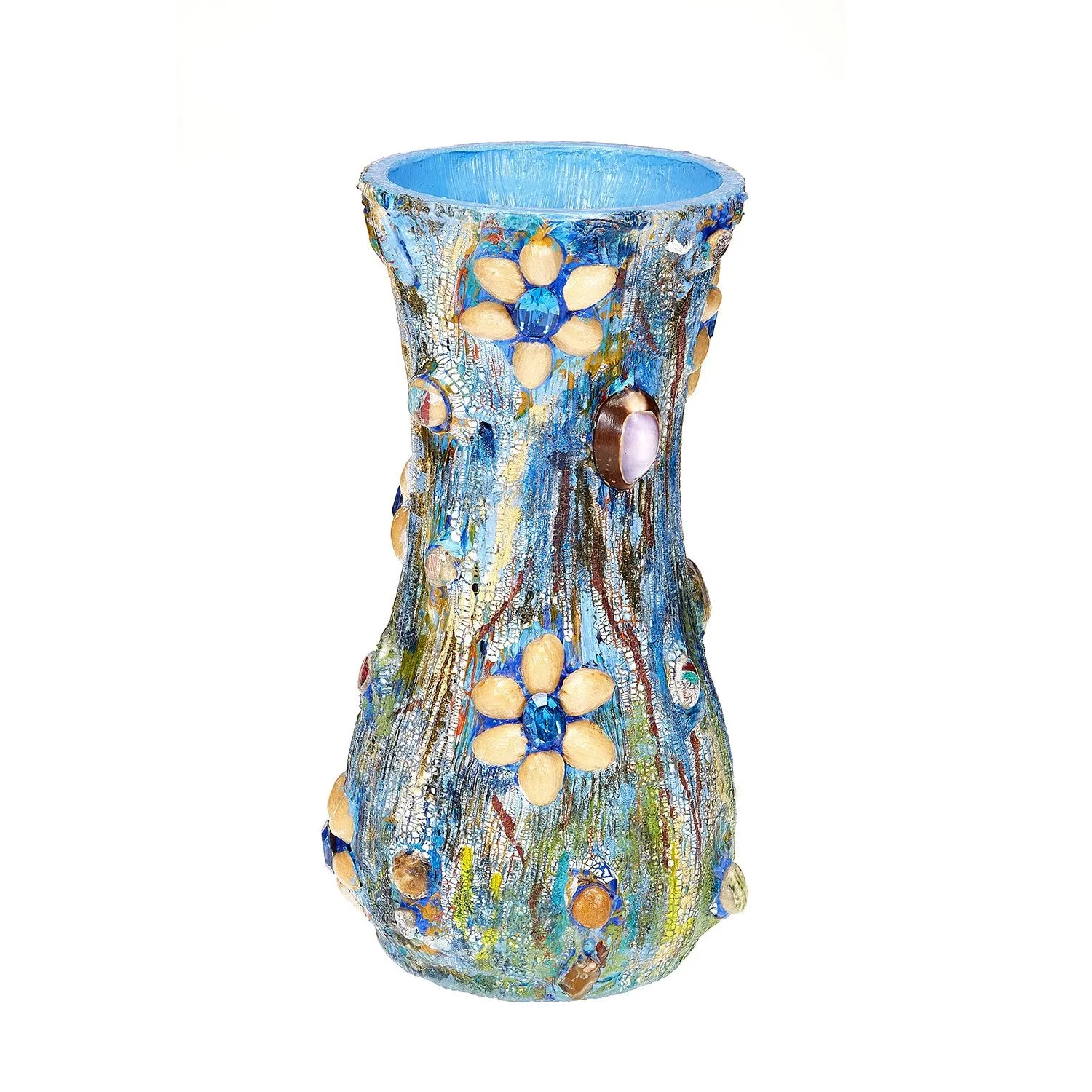 Pistachio Crackle Vase