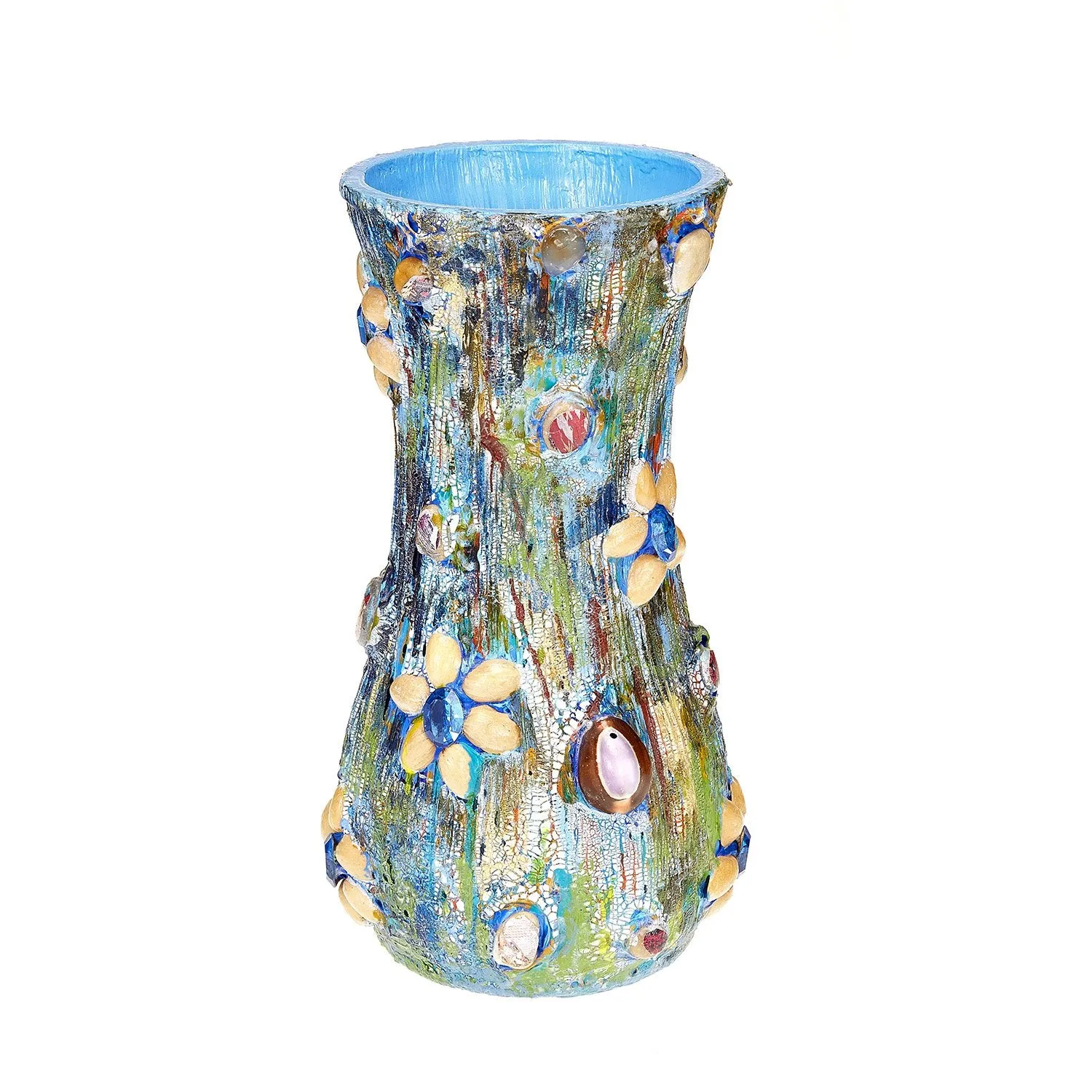 Pistachio Crackle Vase