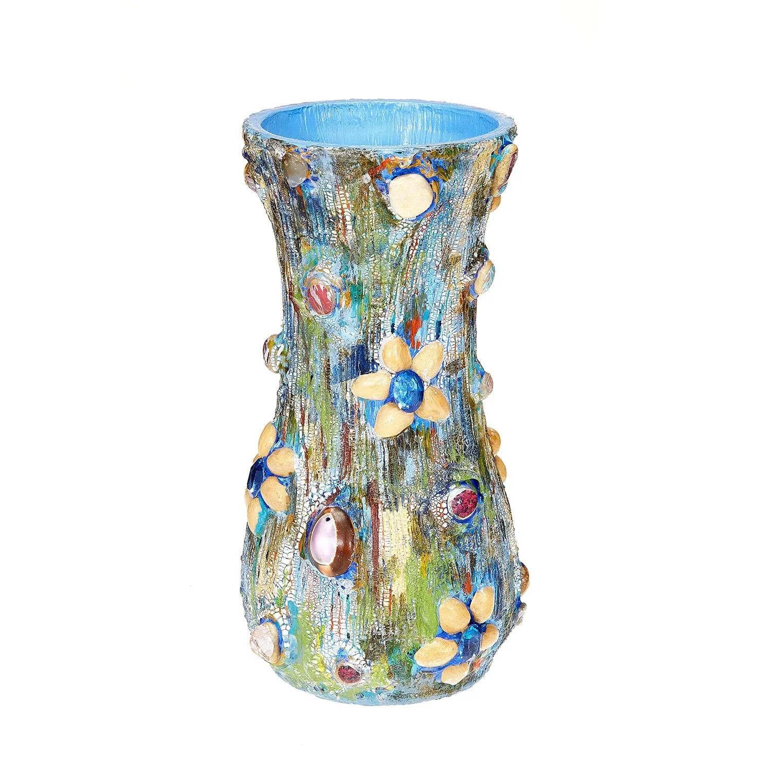 Pistachio Crackle Vase