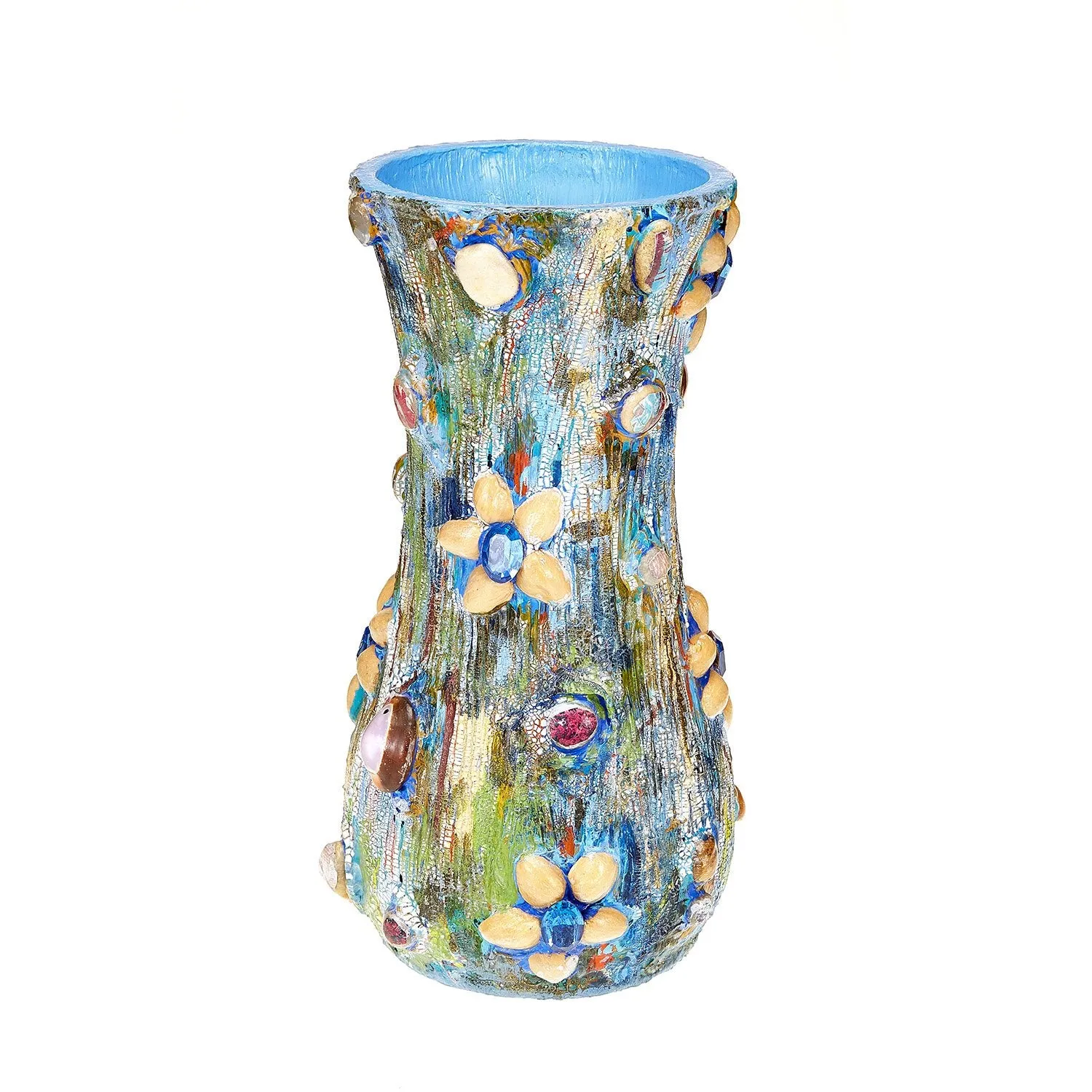 Pistachio Crackle Vase