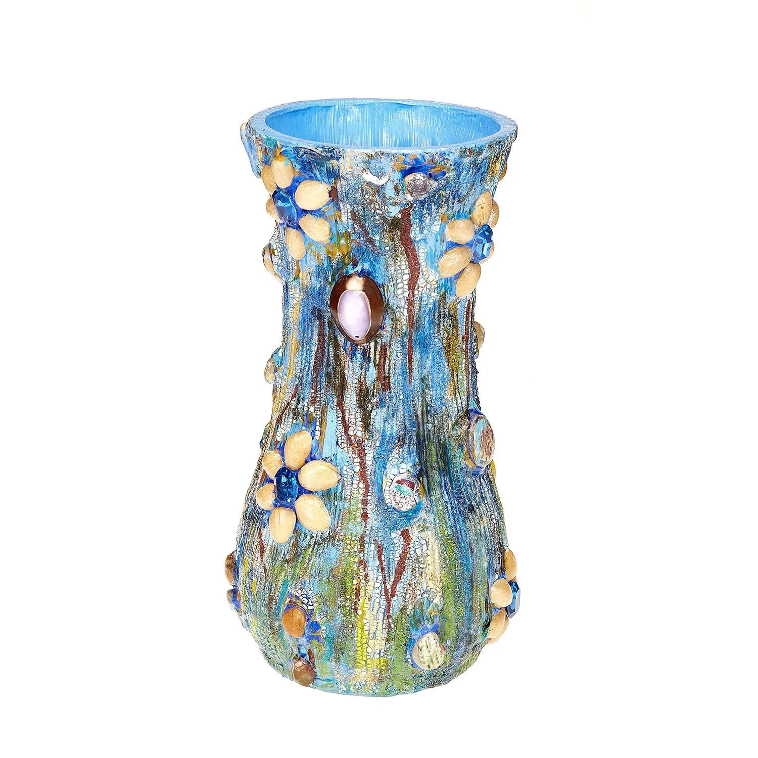 Pistachio Crackle Vase