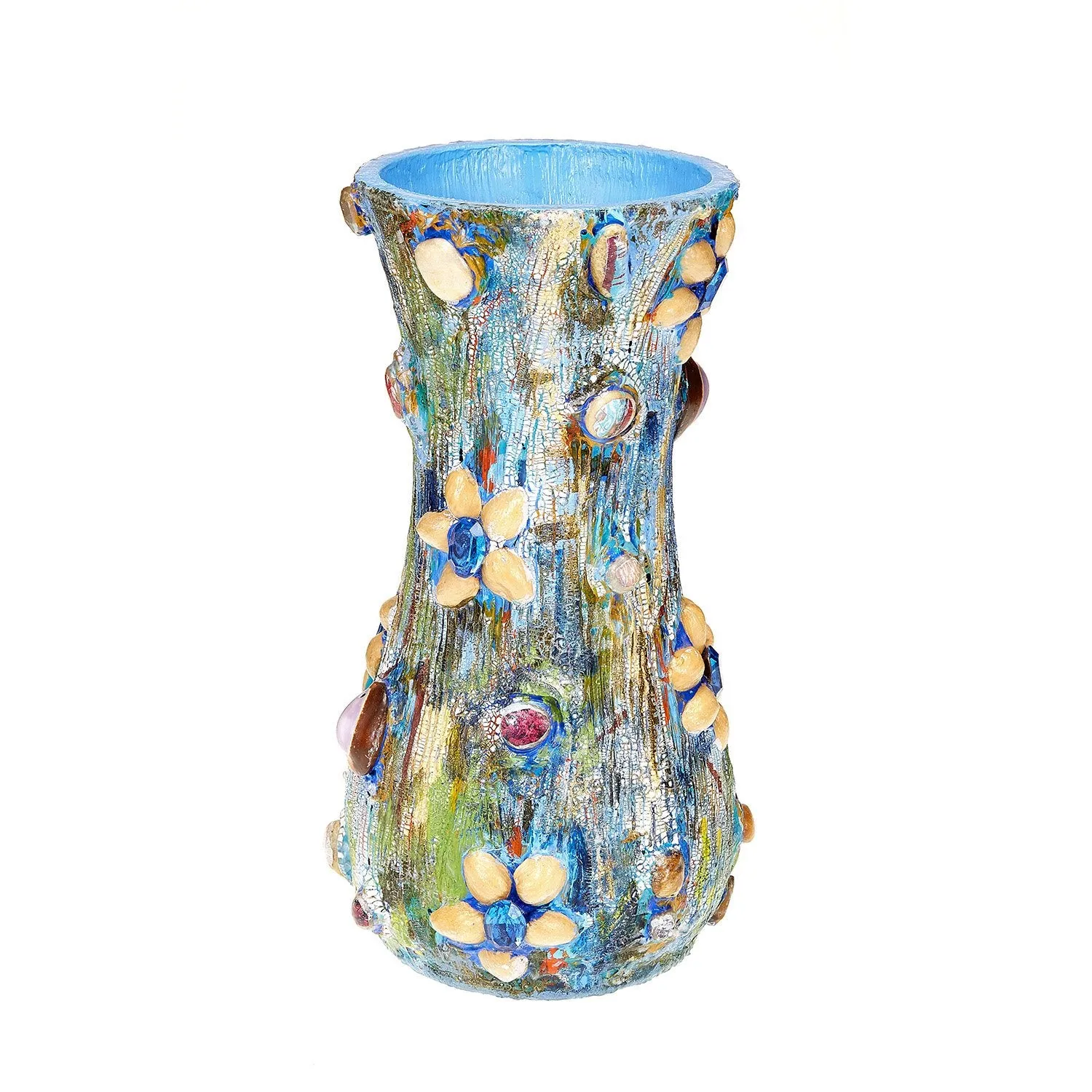 Pistachio Crackle Vase