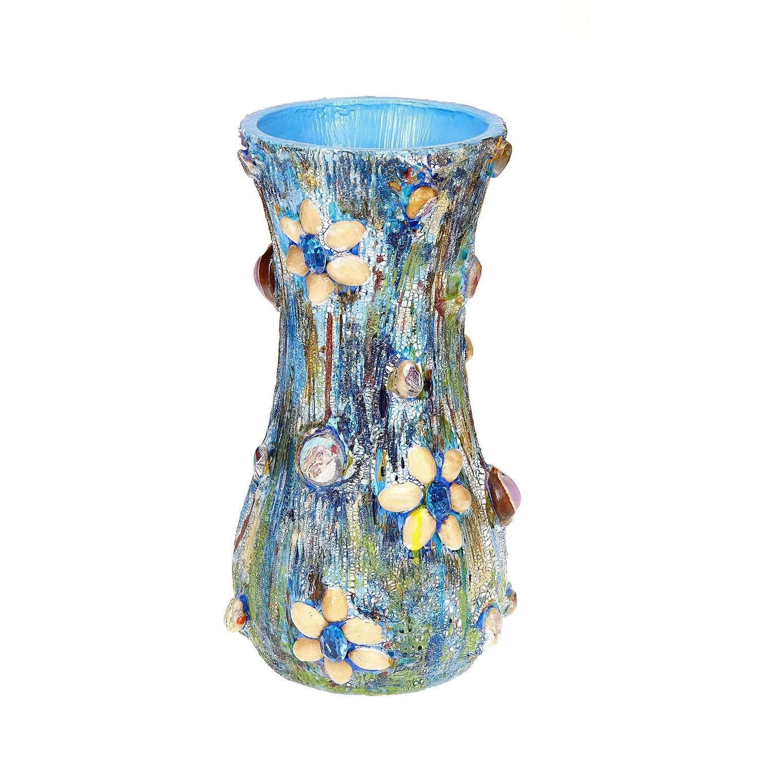 Pistachio Crackle Vase