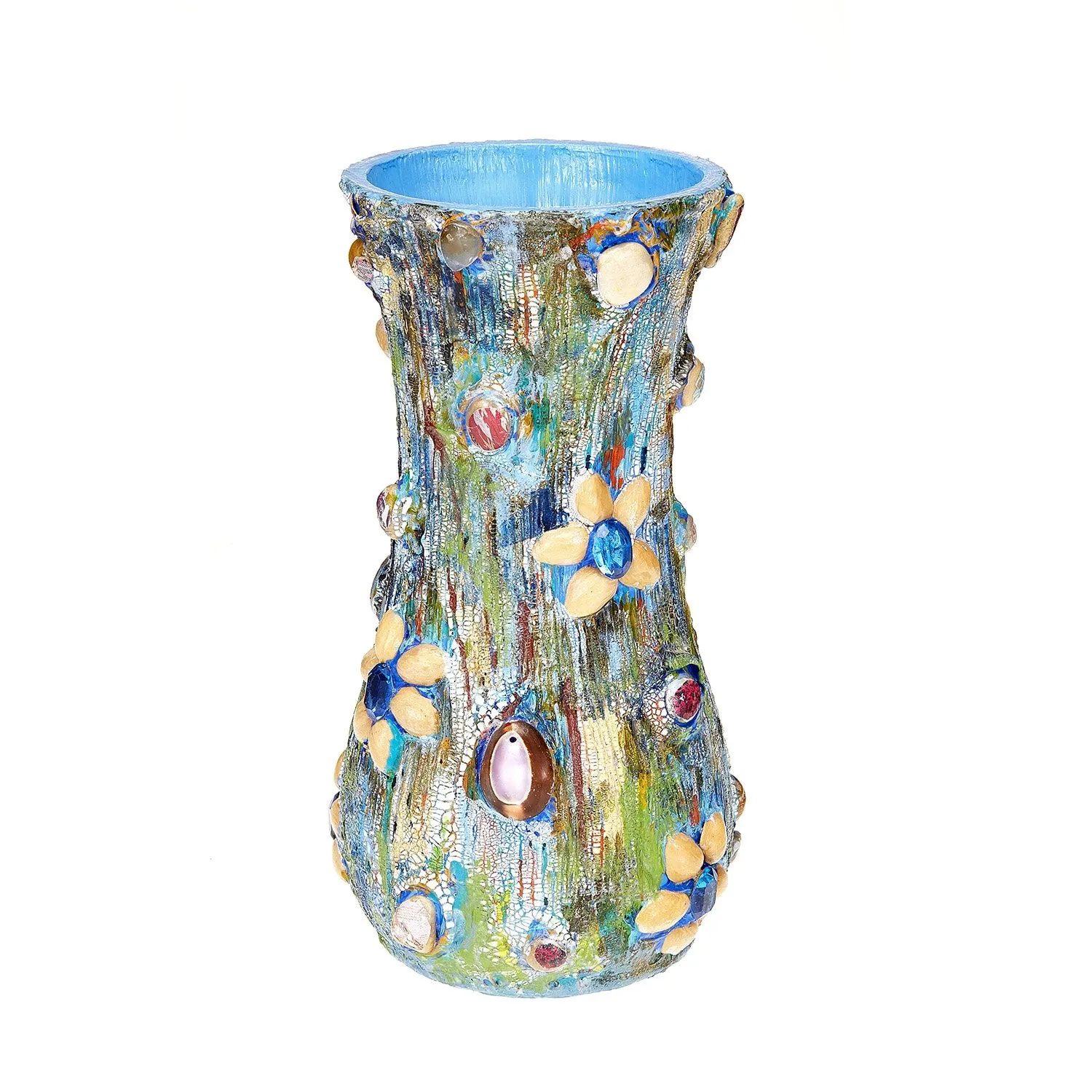 Pistachio Crackle Vase
