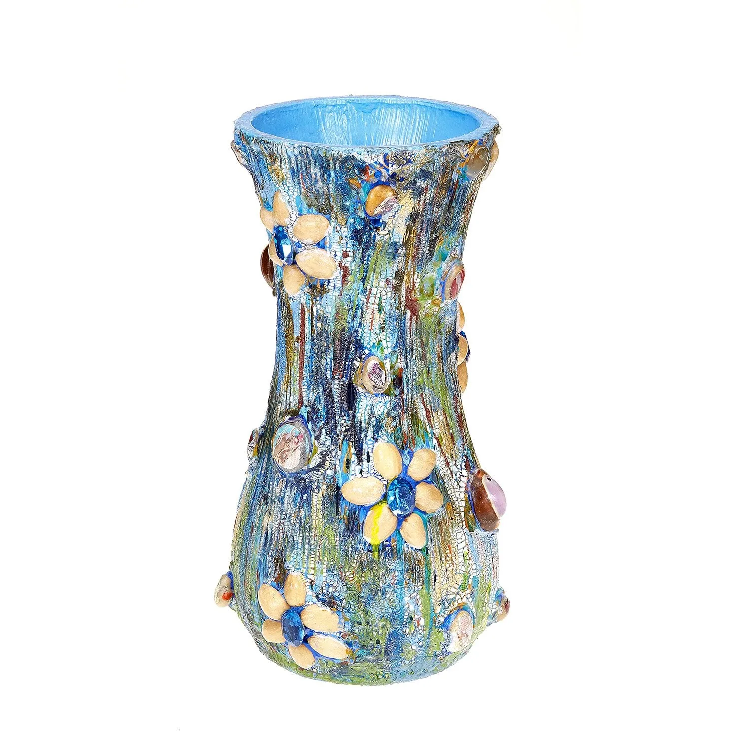 Pistachio Crackle Vase