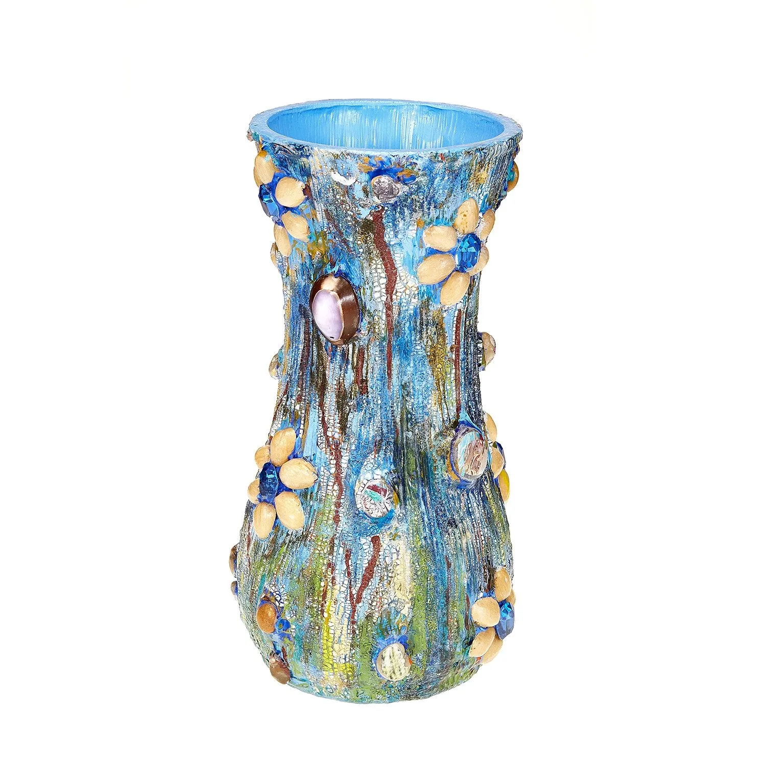 Pistachio Crackle Vase