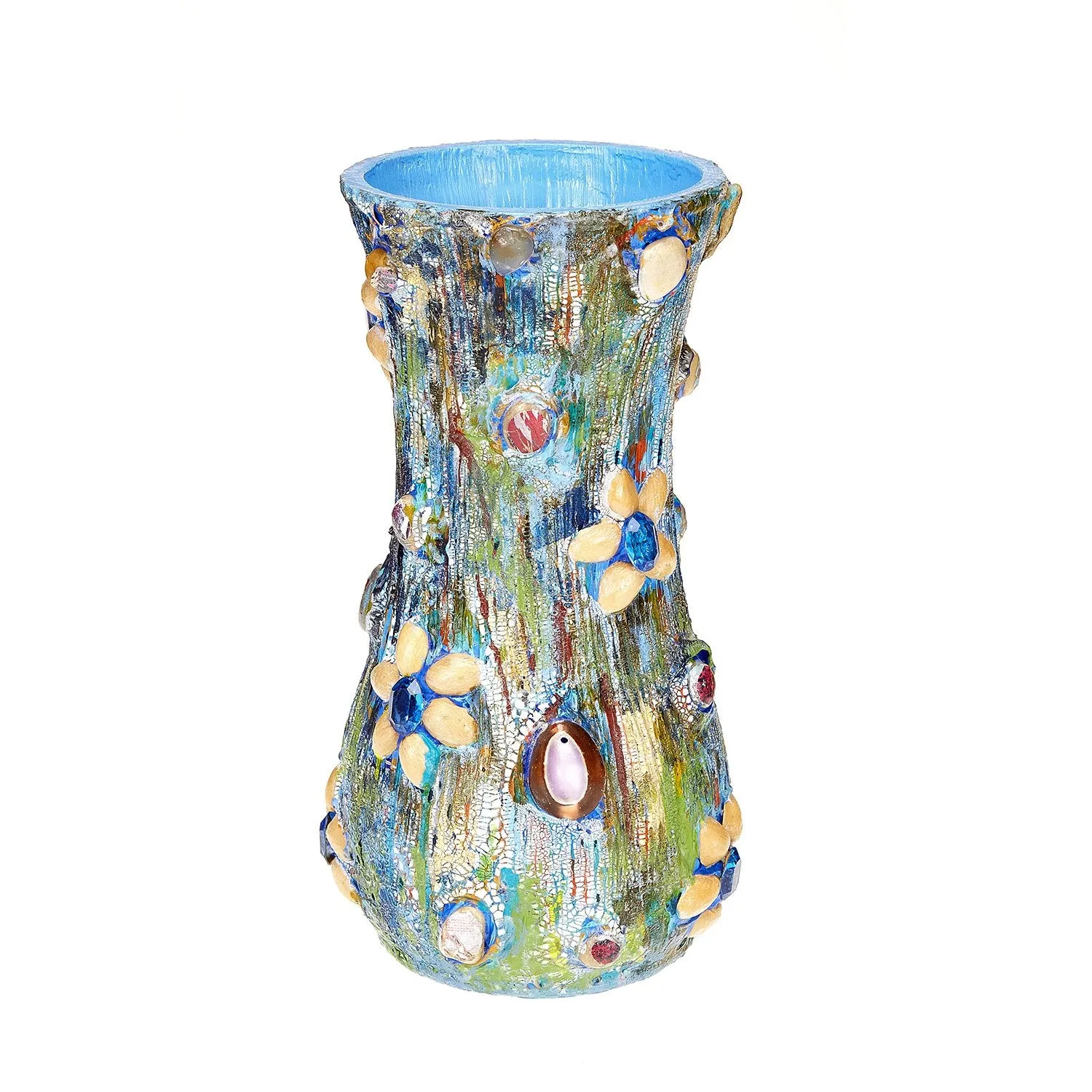 Pistachio Crackle Vase
