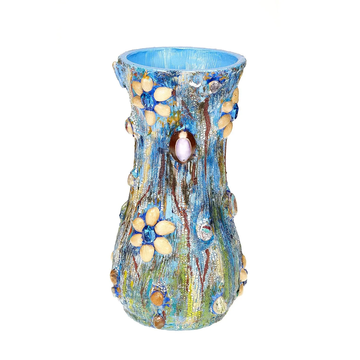 Pistachio Crackle Vase