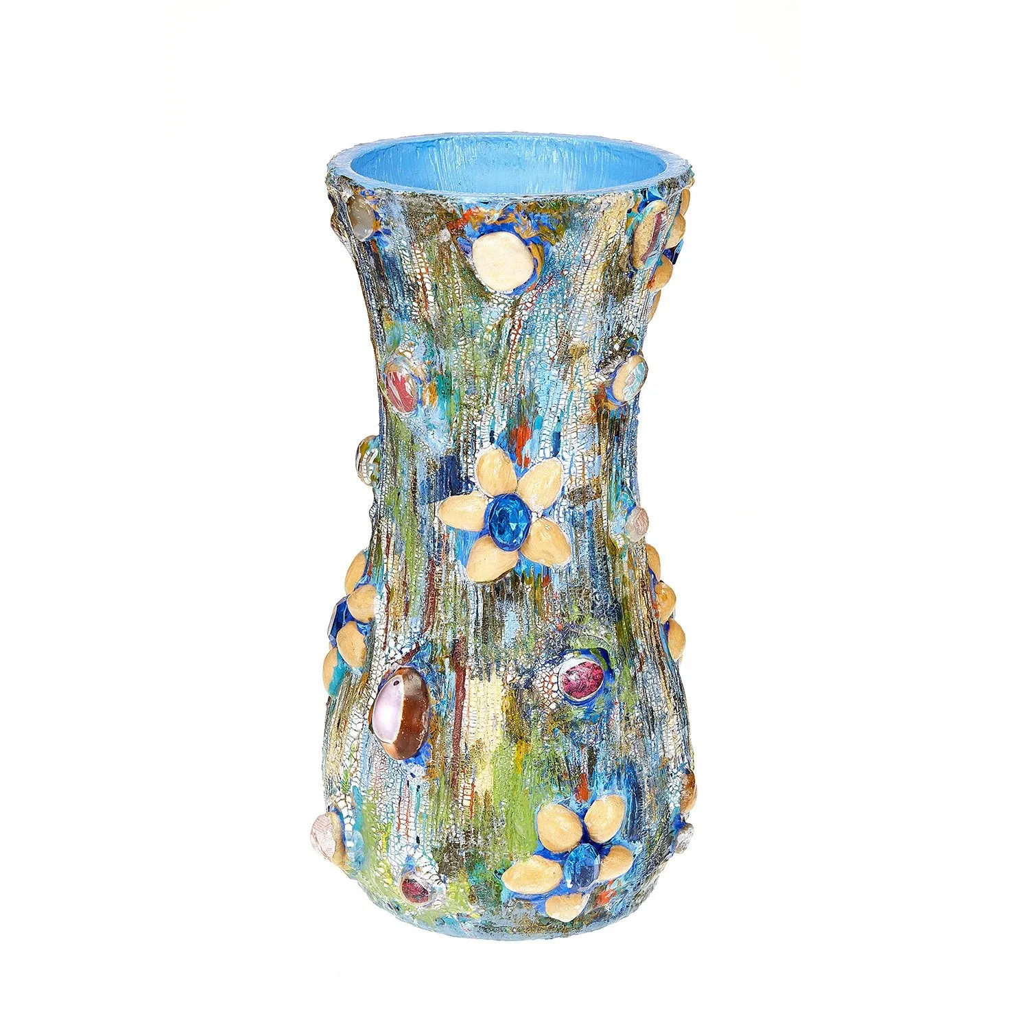 Pistachio Crackle Vase