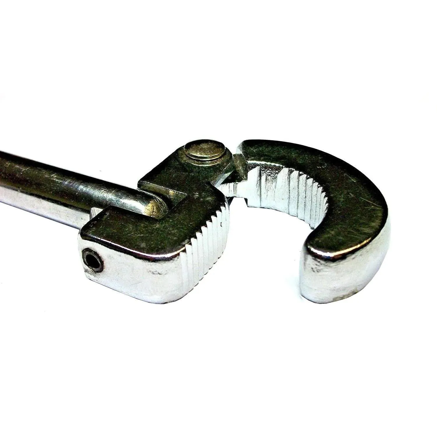 PLUMBERS ADJUSTABLE BASIN WRENCH TAP SPANNER SINK TOOL 11"