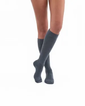 PR/1 JOBST AMBITION SOFT FIT, MEN, KNEE HIGH, 15-20MMHG, 6 REGULAR, GREY, CLOSED TOE