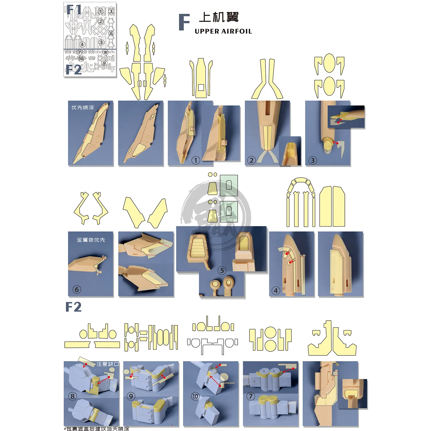 Pre-Cut Masking Tape for Yujiao Land Impulse Resin Conversion Kit