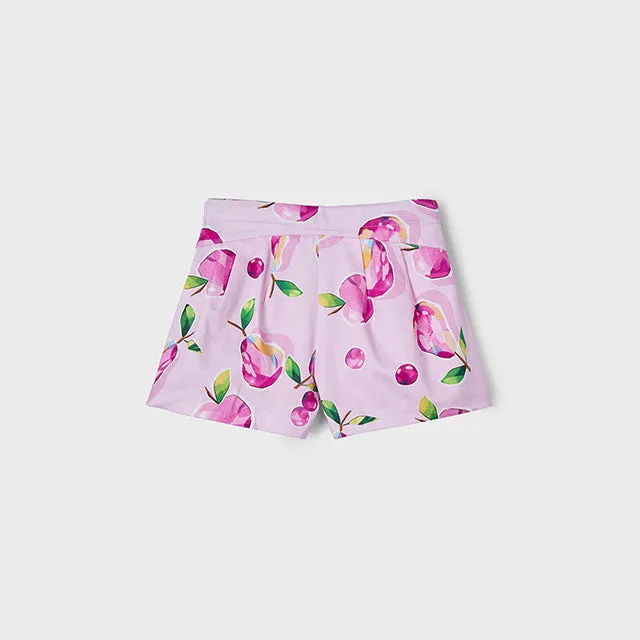 PRE ORDER - NEW SS25 Mayoral Girls Shorts Set 3003/3905 mauve 58/20