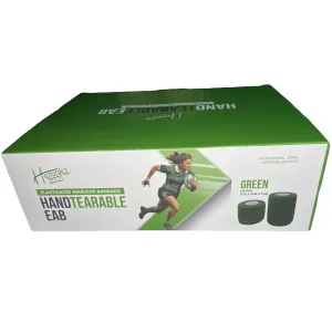 Premium Tearable Tear Light Elastic Adhesive Bandage (EAB) - Professional Grade Green
