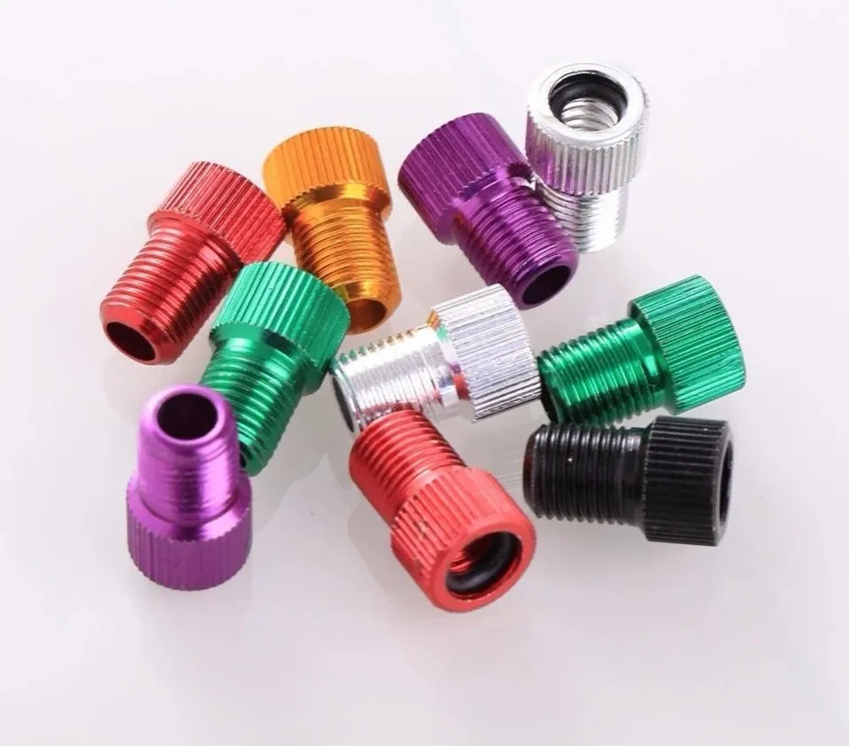 Presta Valve to Schrader Adapter Conversion (2 Pieces)