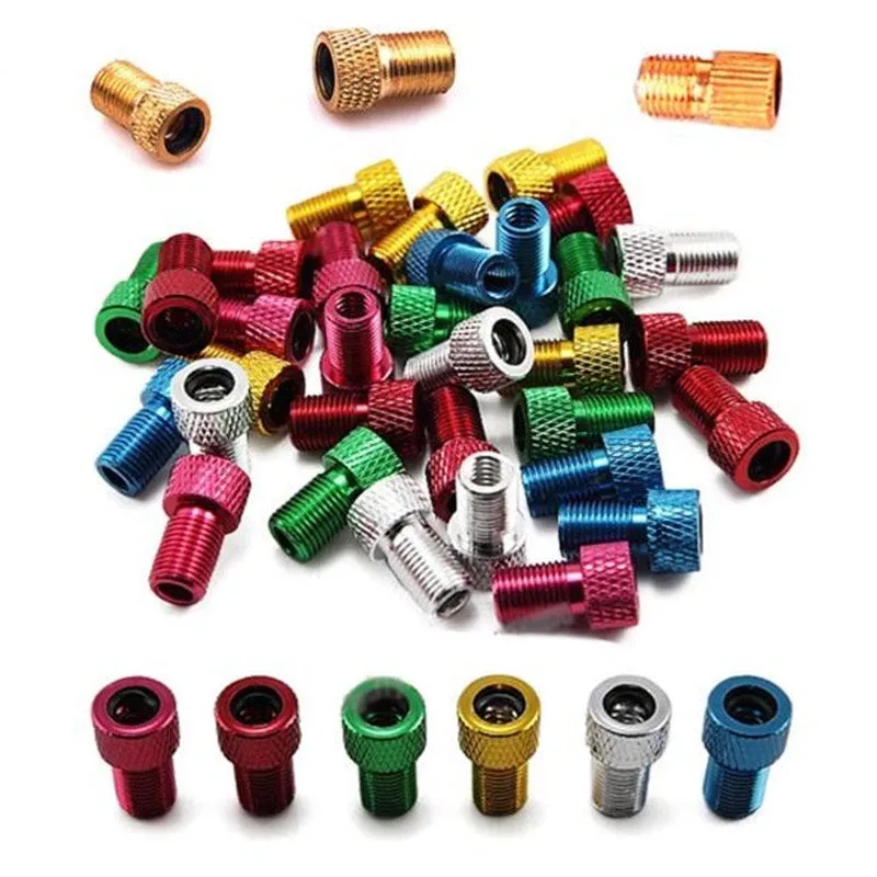Presta Valve to Schrader Adapter Conversion (2 Pieces)