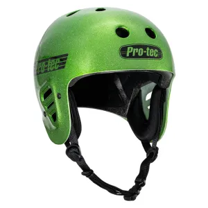 Pro-Tec Full Cut Certified Helmet - Candy Green Metal Flake