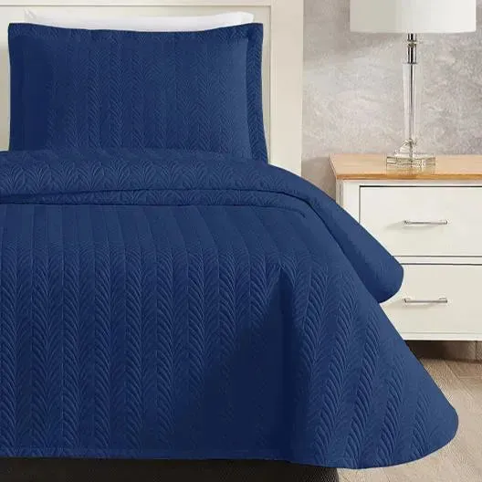 Quilted Healthcare Fitted Coverlets & Bedspreads 2 PK