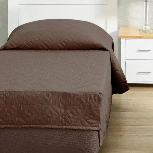 Quilted Healthcare Fitted Coverlets & Bedspreads 2 PK