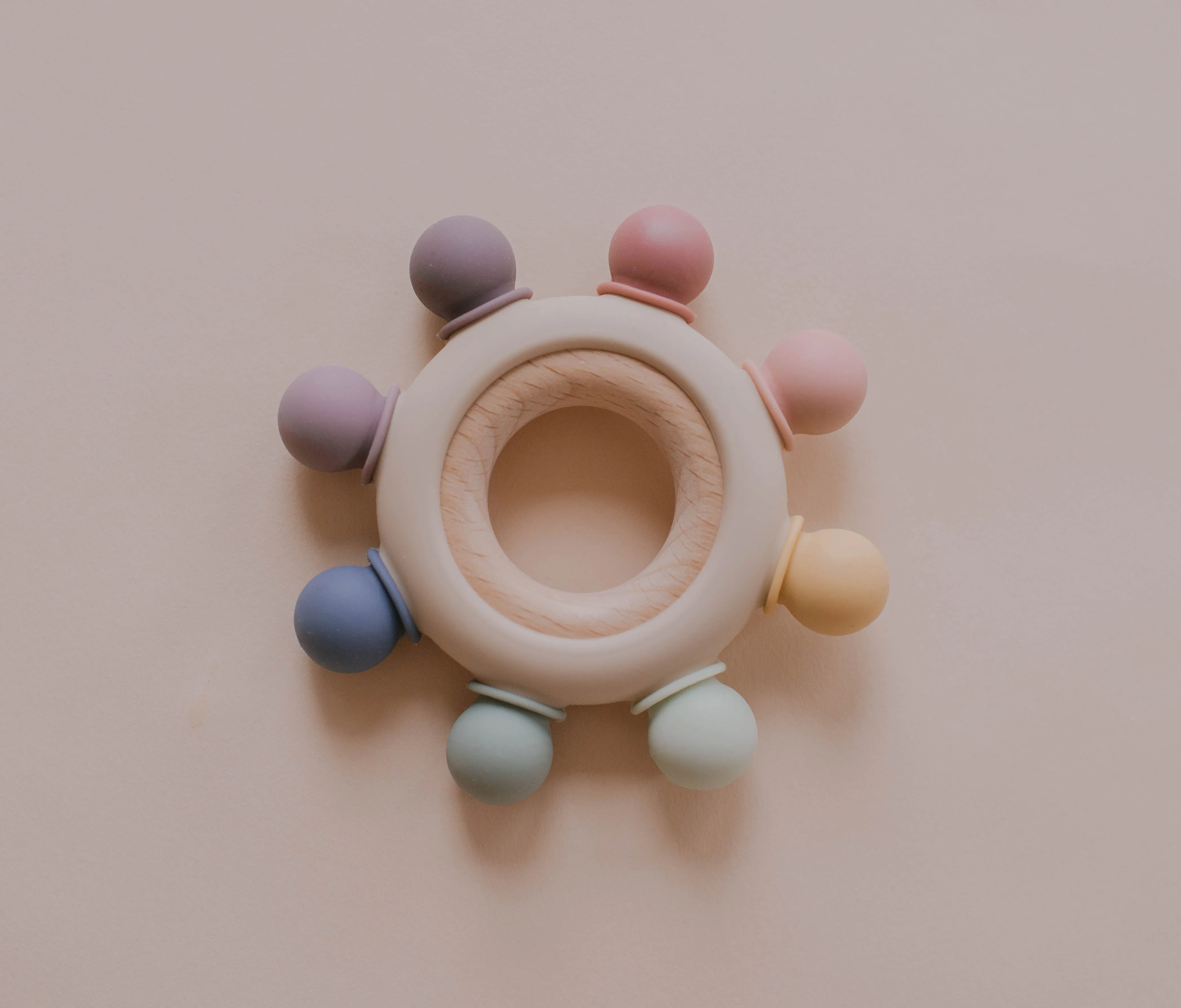 Rainbow Teething Ring