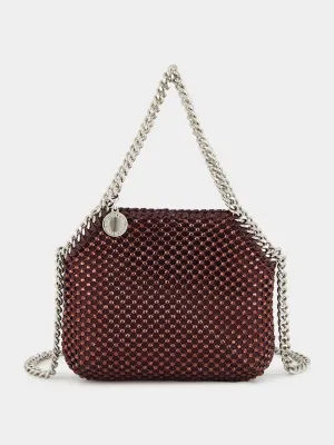Raisin Falabella Tiny Crystal Tote
