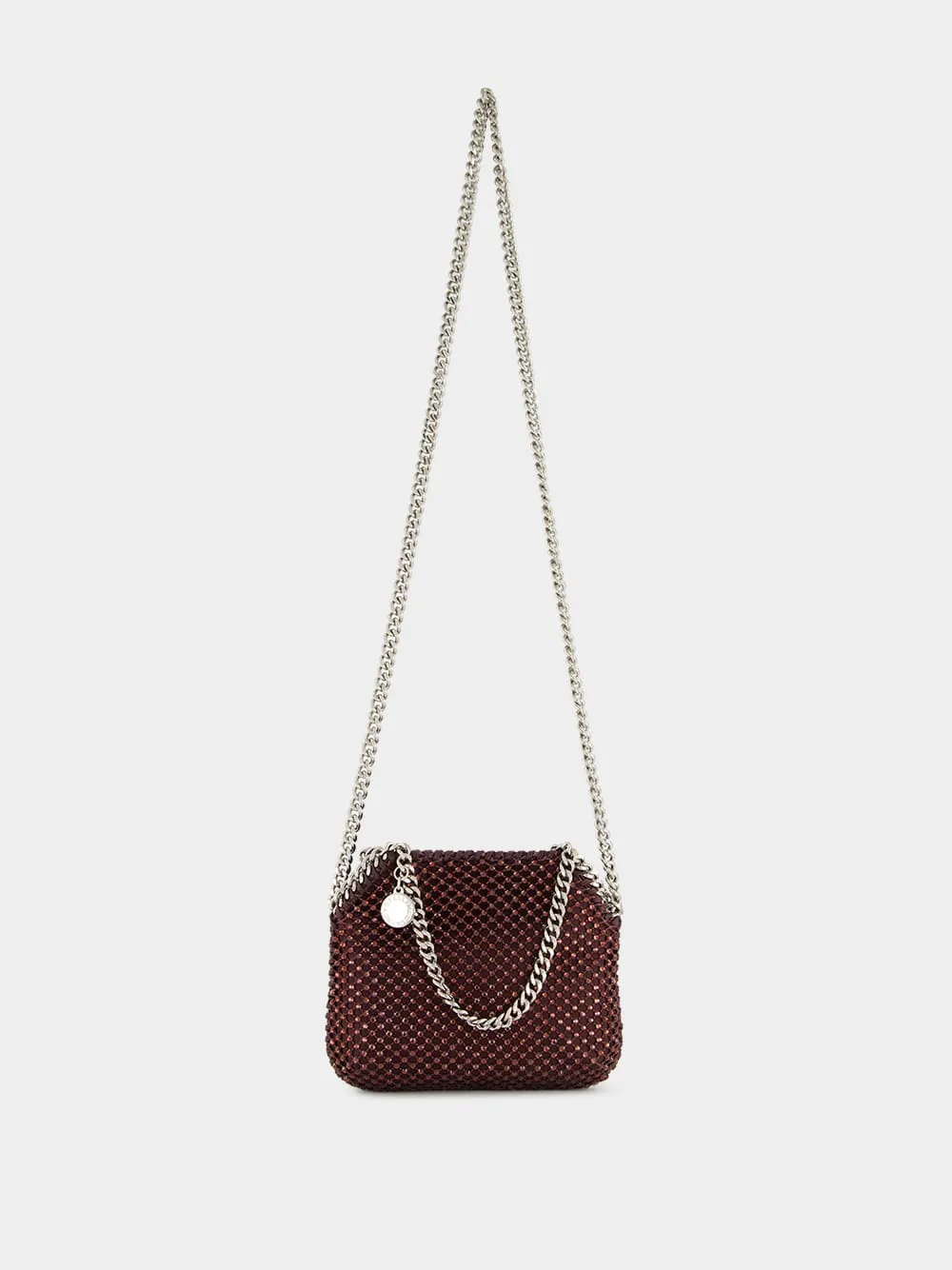 Raisin Falabella Tiny Crystal Tote