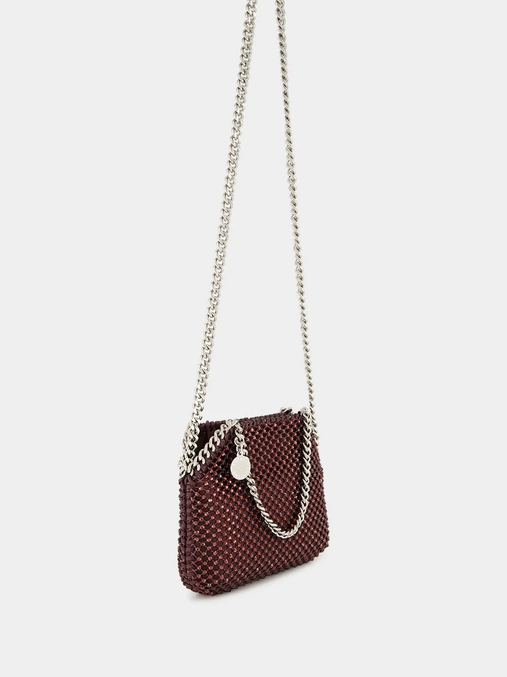 Raisin Falabella Tiny Crystal Tote