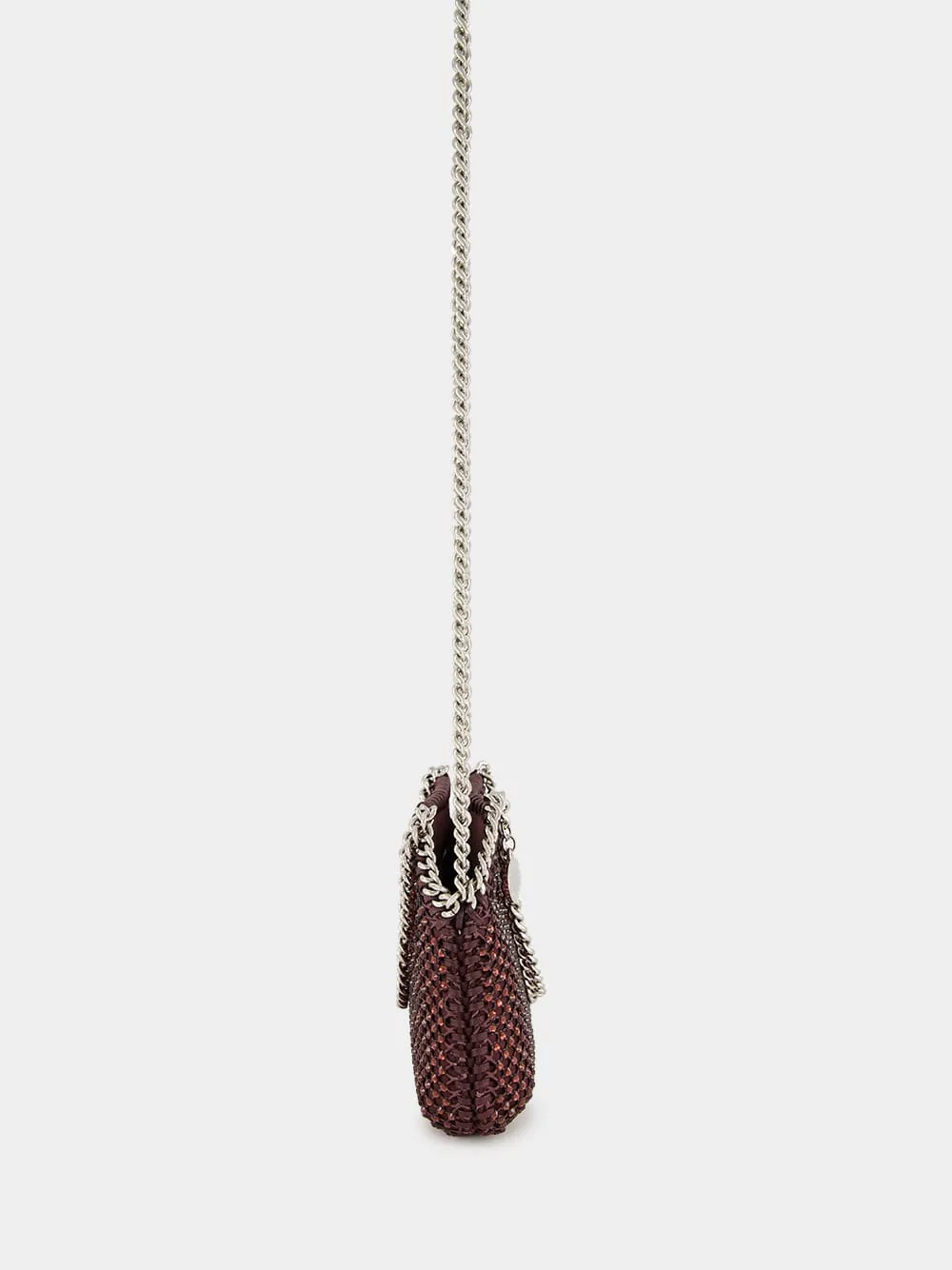 Raisin Falabella Tiny Crystal Tote