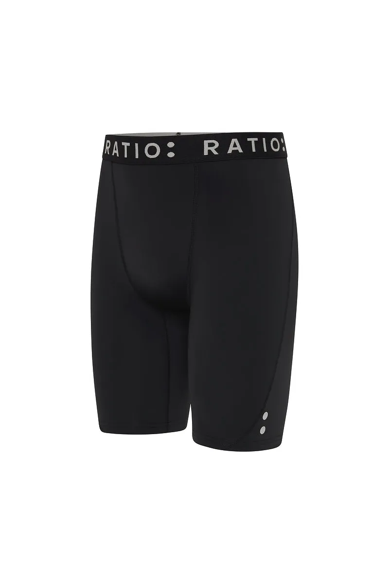 RATIO: Men's Compression Short - Black