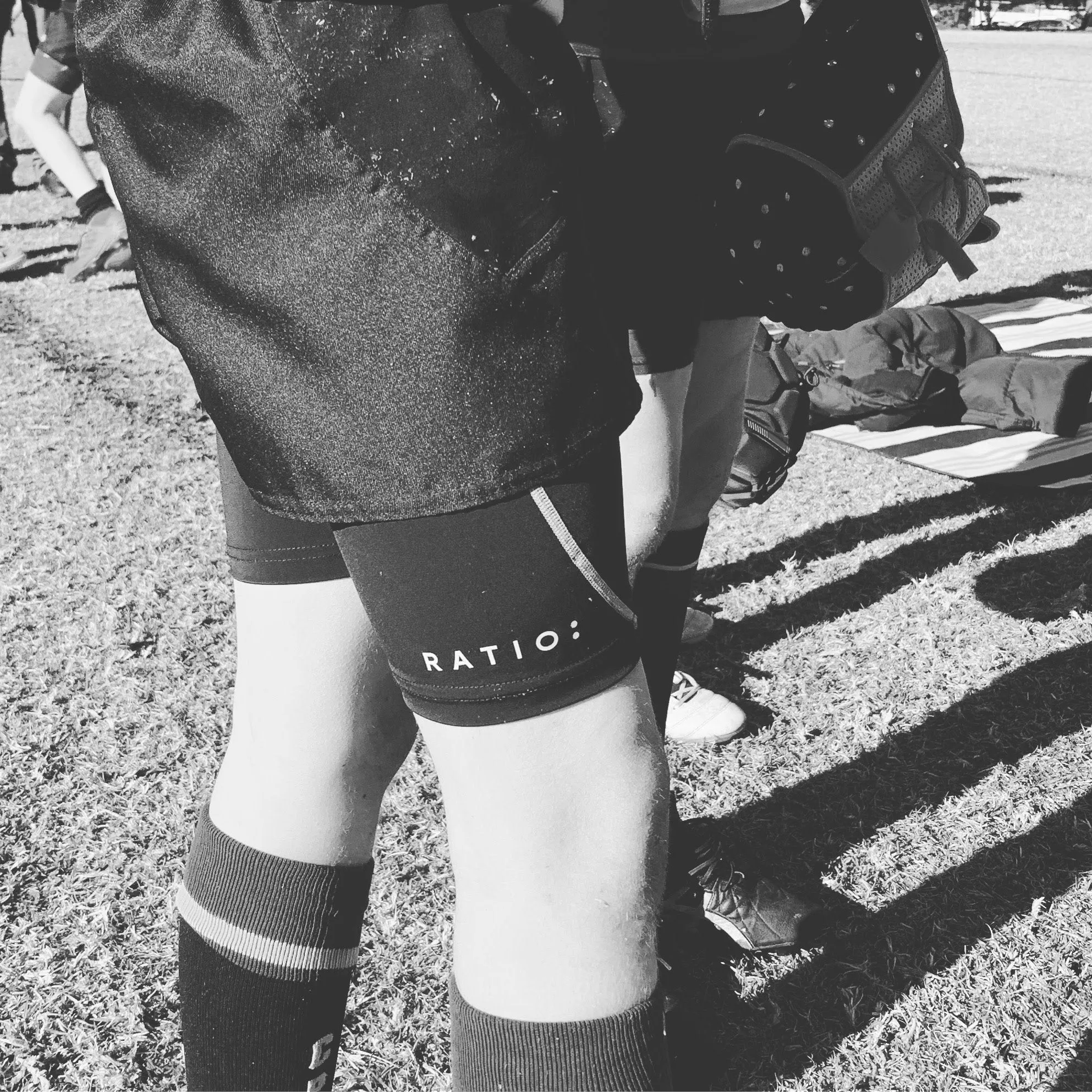RATIO: Youth Compression Short - Black