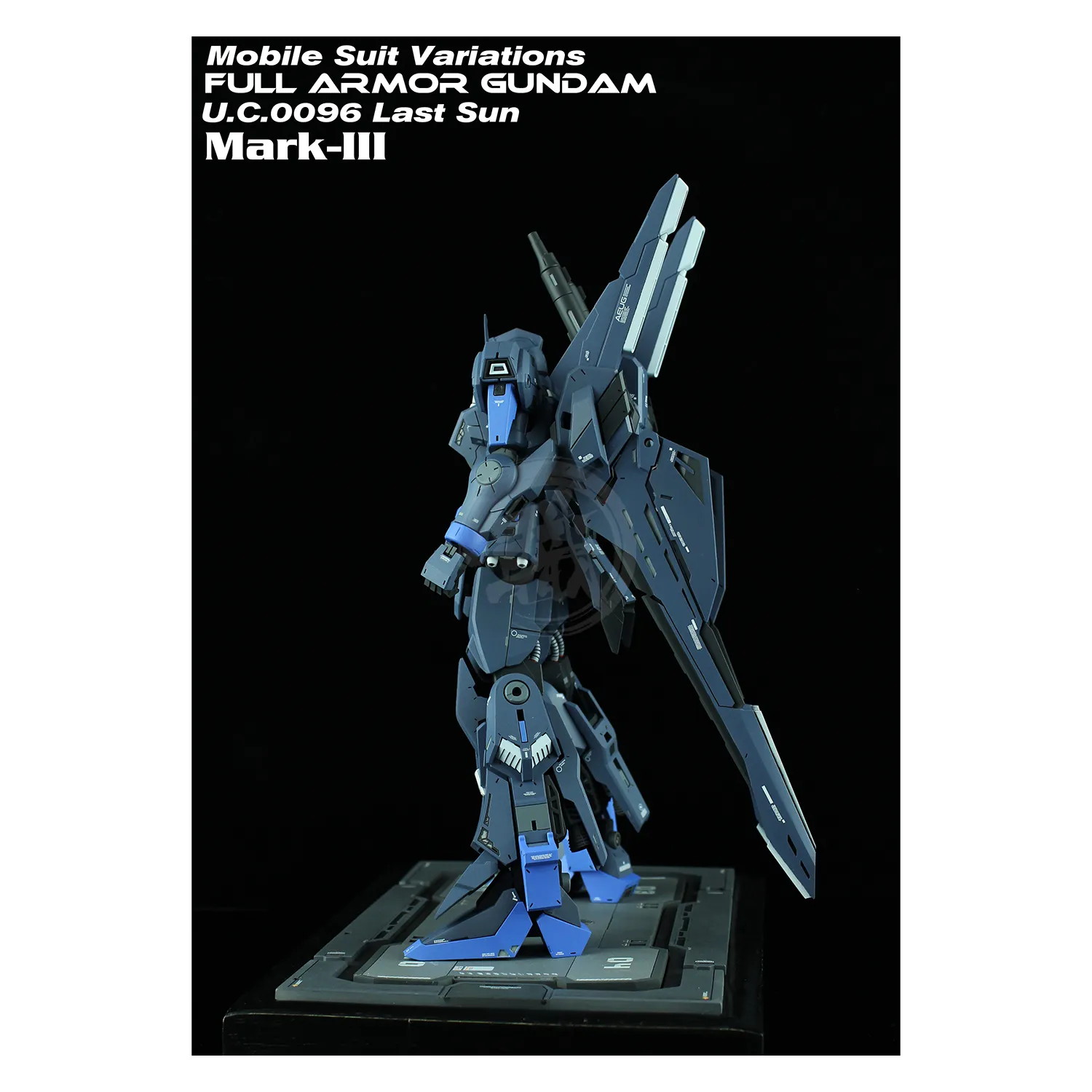 RE/100 Full Armor Gundam Mk-III Resin Conversion Kit