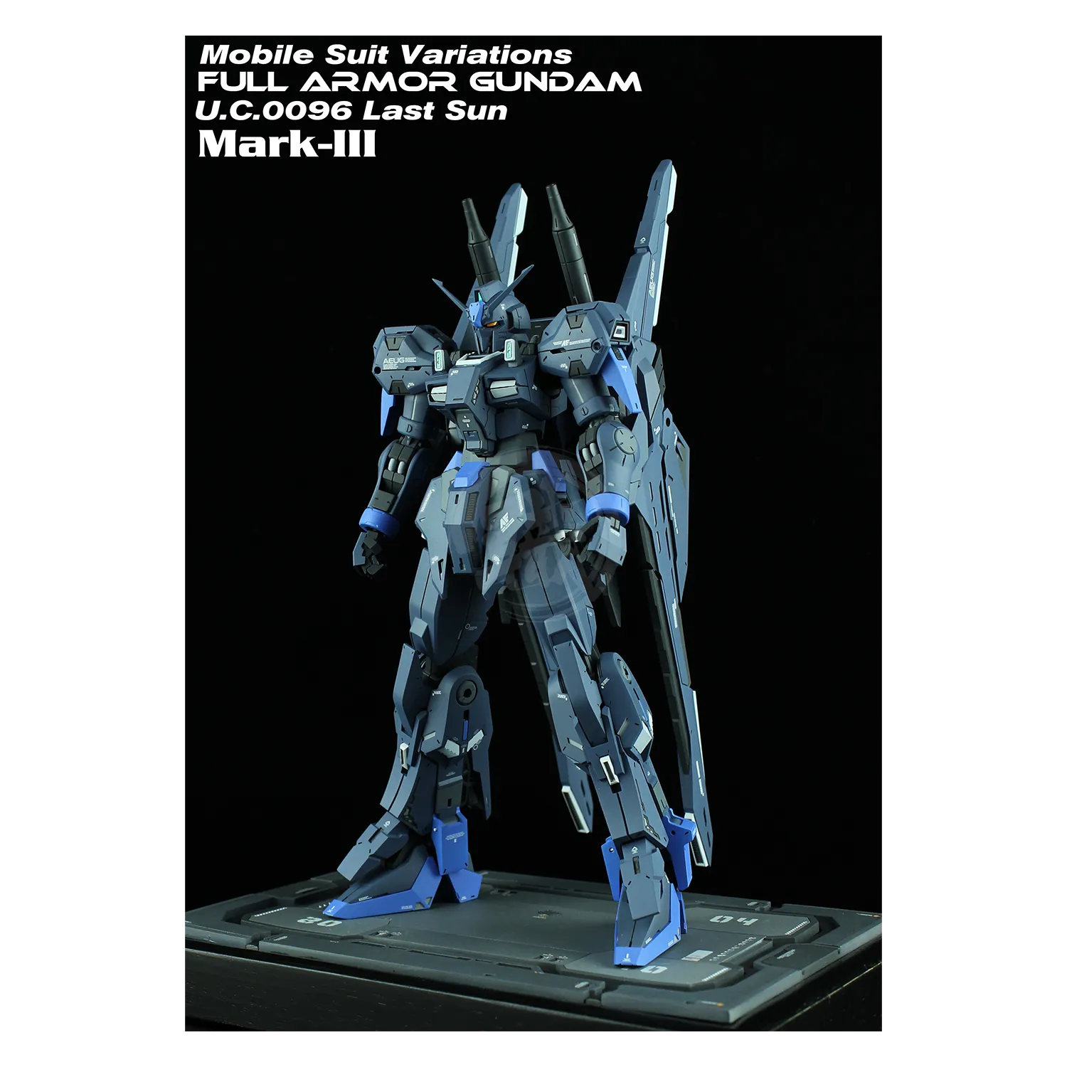 RE/100 Full Armor Gundam Mk-III Resin Conversion Kit