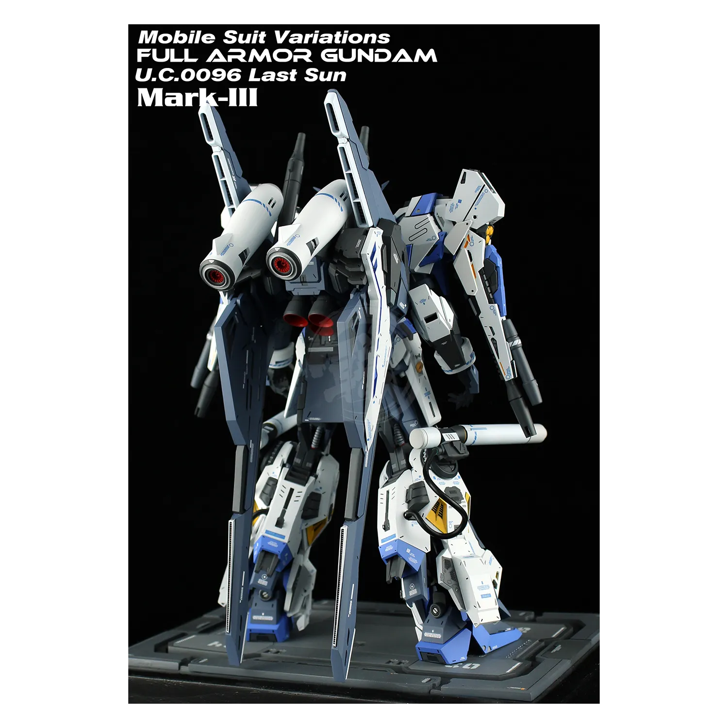 RE/100 Full Armor Gundam Mk-III Resin Conversion Kit