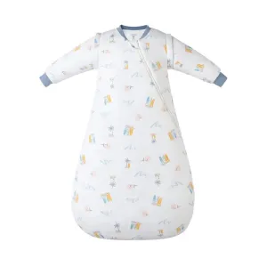 Removable Long Sleeve Sleep Bag 1.0 TOG - Pastel Waves