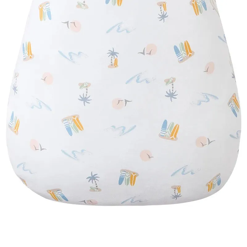 Removable Long Sleeve Sleep Bag 1.0 TOG - Pastel Waves