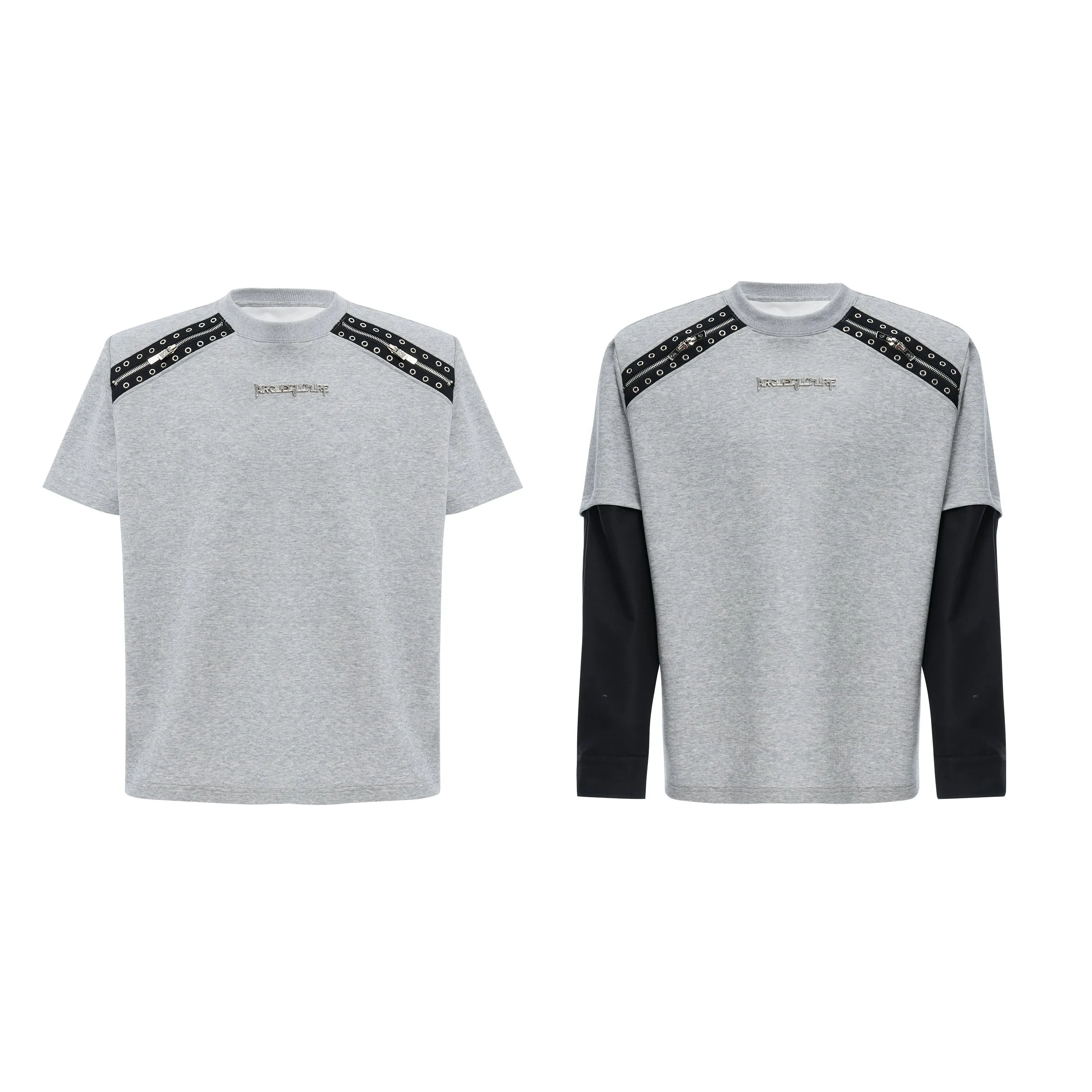 Removable Sleeve Deconstructed T-shirt
