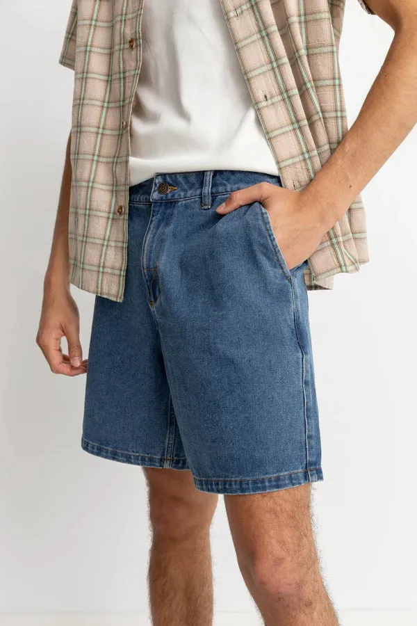 RHYTHM DENIM ESSENTIAL SHORT DARK BLUE
