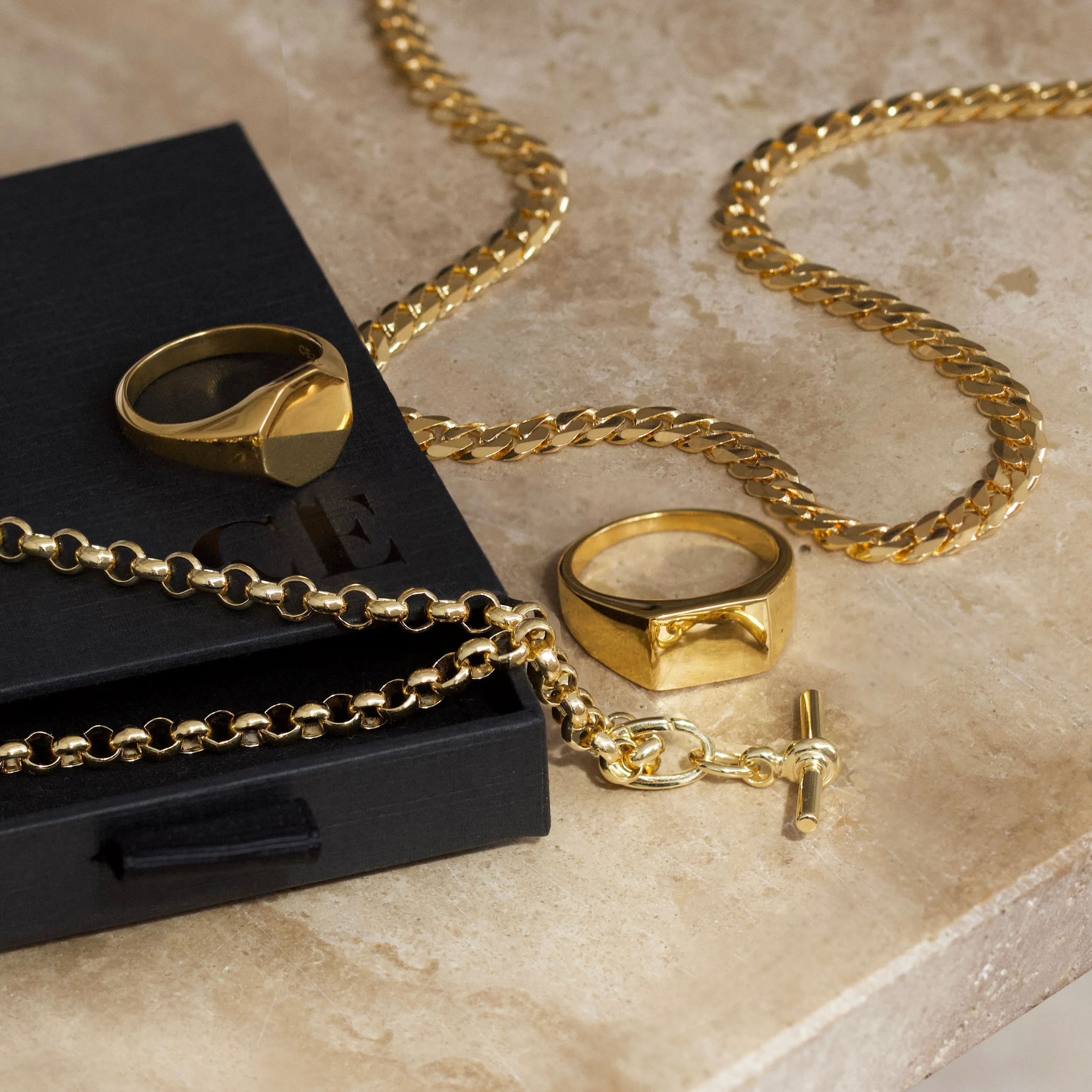 Rolo Chain with T-Bar